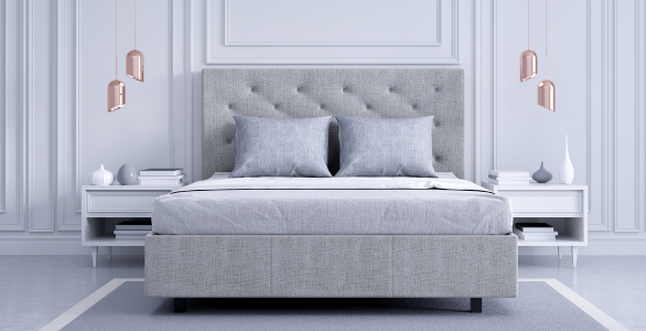 bed grey